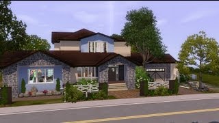 Sims 3 House Building  Marvack 22 Tisuto Browns House Building Competition [upl. by Teena]