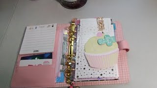 SetUp Kikki K Personal Planner Edc Part One kikkik [upl. by Linskey947]