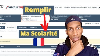 Comment remplir son parcours et ses diplômes  Remplir sa scolarité Parcoursup Elhadji Ibrahima [upl. by Onirotciv]