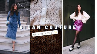 Bilan Couture  Décembre 2023 📅 [upl. by Ajaj943]