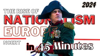 The Rise of Nationalism in Europe in 45 Minutes  ONE SHOT  Class 10  Animated  Fun [upl. by Idissak]