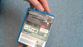 Unboxing quotFIFA Footballquot PS Vita FIFA12 [upl. by Yhtomiht]