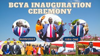 Bor Community Youth Association BCYA Inauguration Ceremony of 20232025 Badge at Juba One Ground [upl. by Makell]