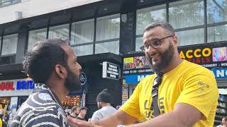 INDIAN ATHEIST TRIED TO EDUCATE A MUSLIM BUT ENDED UP TAKING THE SHAHADA MOHAMMED HIJAB SAM DAWAH [upl. by Aizatsana]