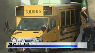 GreenPower unveils new buses for schools in West Virginia [upl. by Anerb]