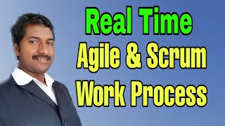 Agile Methodology Work Process Telugu [upl. by Nassah]