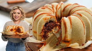 ROSCA DE TAMAL Making Tamales has Never Been This Easy [upl. by Uuge]