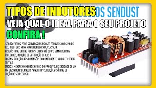 TIPOS DE MATERIAIS DE NÚCLEOS INDUTORES DE FILTRO OU TRANSFORMADORES  VEJA A DIFERENÇA [upl. by Fein957]