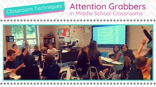 Classroom Attention Grabbers for Middle School [upl. by Celeski]