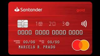 Santander Cartao de Credito com Nome Sujo [upl. by Farrington]