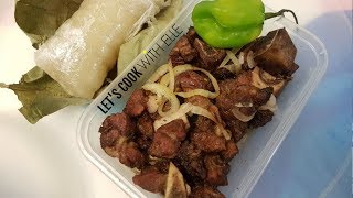 Ntaba ya Kotumba  Oven Baked Goat Meat Recipe [upl. by Bullen]