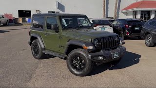 2021 Jeep Wrangler Willys Sport Utility La Mesa Kearny Mesa National City Santee Lakeside El Ca [upl. by Neirbo646]