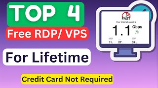 BEST 4 RDP  How to Get FREE RDP 2024  Create Free Virtual PC  Create Free Virtual Private Server [upl. by Sherfield66]