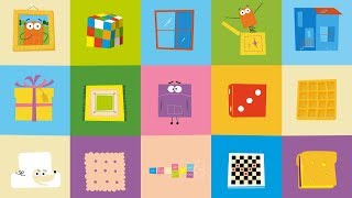 StoryBots  Songs To Learn Shapes Circle Triangle Square Rectangle  Music For Kids  Netflix Jr [upl. by Janel]