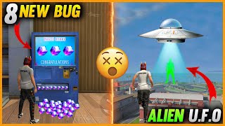 Top 8 New Bug In Free Fire  New Invisible Trick  Training Mode New Bug After Update [upl. by Talyah]