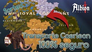 Transportando a Caerleon 100 seguro  Albion Online [upl. by Aynik]