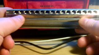 Hohner  The 64 Chromonica  Harmonica first look [upl. by Oker]