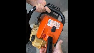 Como Funcionar a Motosserra Stihl MS170 MS180 MS250 MS260 de maneira Facil e Prática [upl. by Gide363]