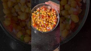 Chana Chaat Recipe chanachaat chaatrecipe kabulichana proteinsnack [upl. by Janessa]