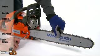 How to Install a Chain on a Husqvarna Chainsaw Easy StepbyStep Guide [upl. by Onid755]