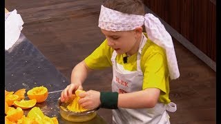 Wyciskanie pomarańczy to była prawdziwa walka z czasem MasterChef Junior [upl. by Marga]