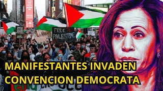 🔴 URGENTE MANIFESTANTES PRO PAL3STINA INVADEN CONVENCION DEMOCRATA EN CHICAGO [upl. by Issim]