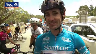 Jimmy Whelan Interview  Mens Be Safe Be Seen Stage 3  Santos Festival of Cycling 2022 [upl. by Alleon]