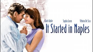 Official Trailer  IT STARTED IN NAPLES 1960 Clark Gable Sophia Loren Vittorio De Sica [upl. by Jeanie]