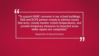 DCPS has hundreds of open HVAC work orders as temperatures reach upper 90s [upl. by Lhary180]