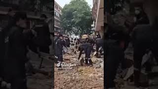 Alumnos Escuela Policía Nacional En Zona Dana valencia motivation dana españa policia police [upl. by Nairbo]