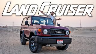 I bought the oldest production car in the UAE market Toyota Land Cruiser LC 70 V6 2024 [upl. by Jessee134]