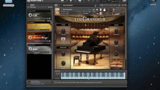 review vst instrument  review Native Instruments The Grandeur piano [upl. by Ayekin]