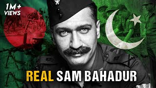 Who was Field Marshal Sam Bahadur  Real Story of India Pakistan War [upl. by Hisbe]