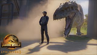 INDOMINUS ESCAPE recreated in Jurassic World Evolution 2 [upl. by Ayanaj]