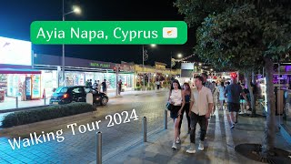 Ayia Napa Cyprus 4K 2024 Walking Tour [upl. by Adolphe]