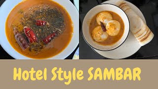 SAMBAR Thick Flavorful combination of Sambar  Rasam with Coconut masala [upl. by Ria495]