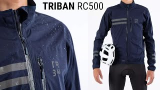 TribanVan Rysel RC500 Rain Protect Jacket [upl. by Kampmann]