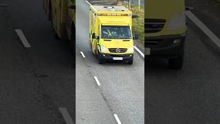 Uk benz Ambulance in highway  🚒🔥 shortsvideo  automobile  accidenttruck [upl. by Akkeber924]