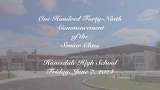 Honesdale High School Graduation Class of 2024 [upl. by Etnoval]