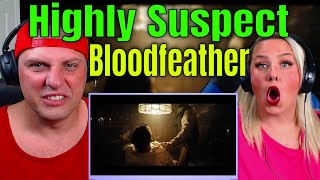 Reaction To Highly Suspect  Bloodfeather Official Video THE WOLF HUNTERZ REACTIONS [upl. by Mahla749]