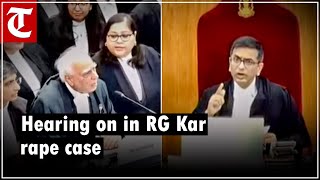 CJI warns counsel in RG Kar case says courts cannot demand CM’s resignation [upl. by Barrada]