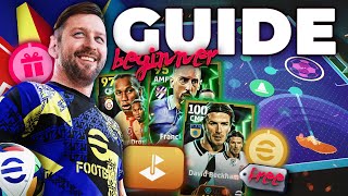 eFootball BEGINNER guide best settings rewards amp team builds [upl. by Etteb925]