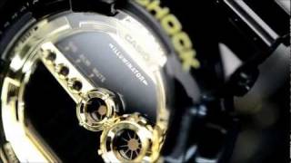 CASIO GSHOCK BLACK X GOLD GD100GB1JF [upl. by Alimak]