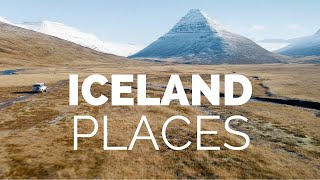 10 Best Places to Visit in Iceland  Travel Video [upl. by Trawets]