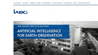 IABG  Artificial Intelligence and Neural Networks for earth observation [upl. by Aenat181]