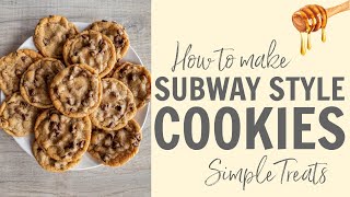 How to make SUBWAY Chocolate chip Cookies Recipe Shorts [upl. by Nelav]