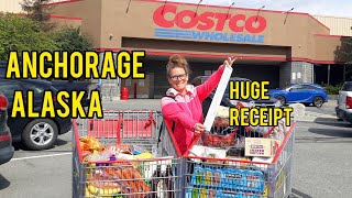 HUGE supply run to Anchorage ALASKA COSTCO Family of 6 [upl. by Ready323]