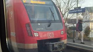 S2 BR430 nach Niedernhausen  in FrankfurtNied [upl. by Carpenter]