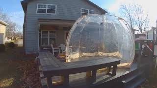 Alvantor 12x12 Bubble Tent Setup [upl. by Etram]