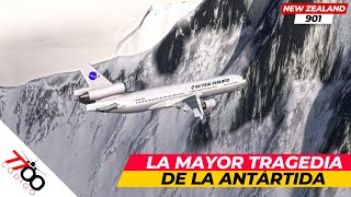 La mayor catástrofe aérea de la historia de Nueva Zelanda  Vuelo 901 de Air New Zealand [upl. by Adnat124]